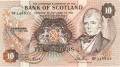 Bank Of Scotland 10 Pound Notes 10 Pounds ,  1. 9.1989